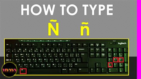 ñ shortcut in keyboard